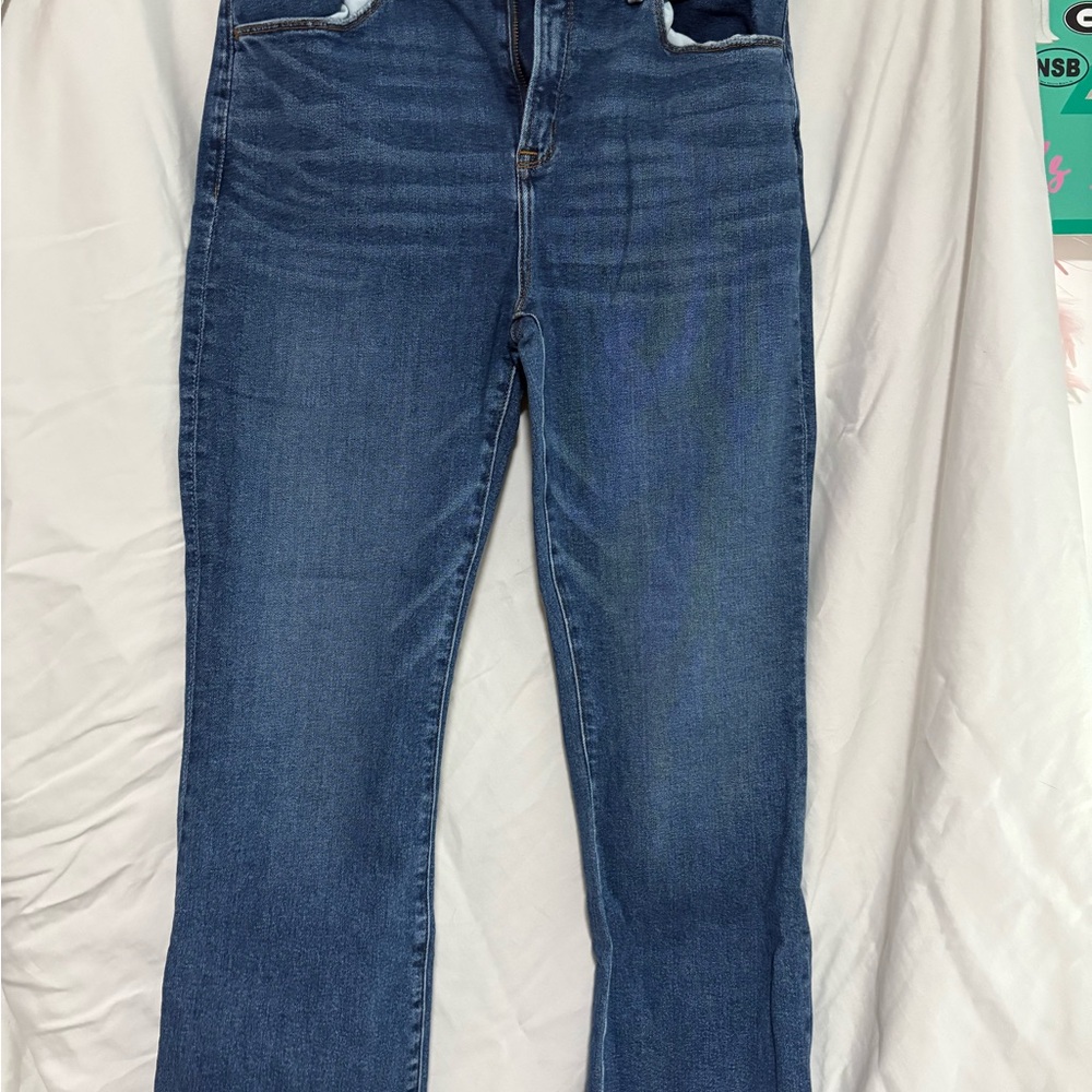 Abercrombie & Fitch Dark Blue Flare Jeans